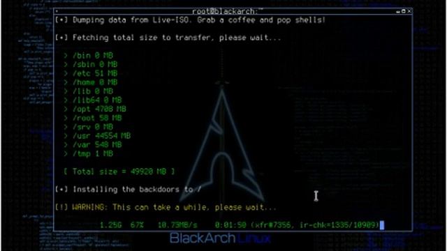 Full installation of BlackArch linux смотреть онлайн