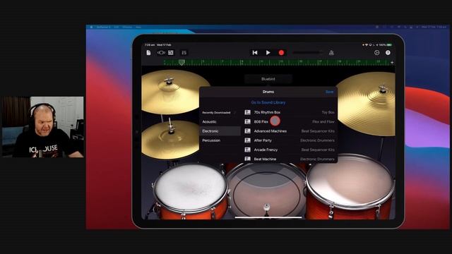 Convert DRUMMER to a MIDI drum track in GarageBand iOS (iPad/iPhone) смотреть онлайн