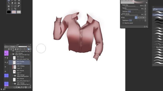 The 𝗦𝗜𝗠𝗣𝗟𝗘 𝗘𝗔𝗦𝗬 𝗠𝗘𝗧𝗛𝗢𝗗 to drawing Clothes and Textures! 🧶 смотреть онлайн