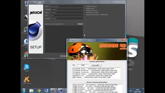 Tutorial:Como baixar instalar e crack Cinema 4D r15[PT]2014 смотреть онлайн