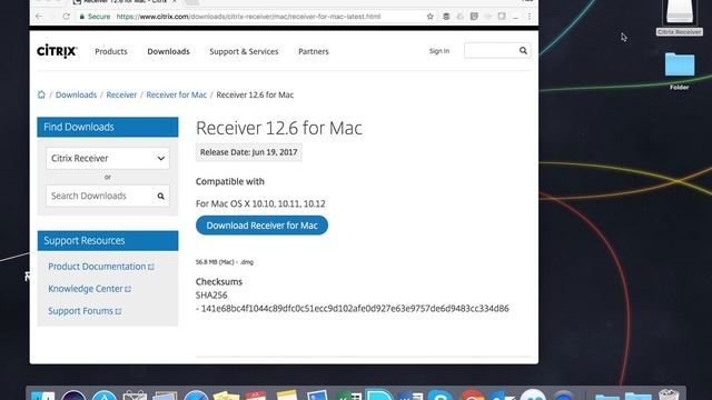 Cloud for Health - Citrix Workplace Setup (Mac OS) смотреть онлайн
