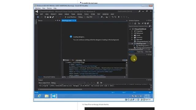 Windows 8 Development - C# XAML смотреть онлайн