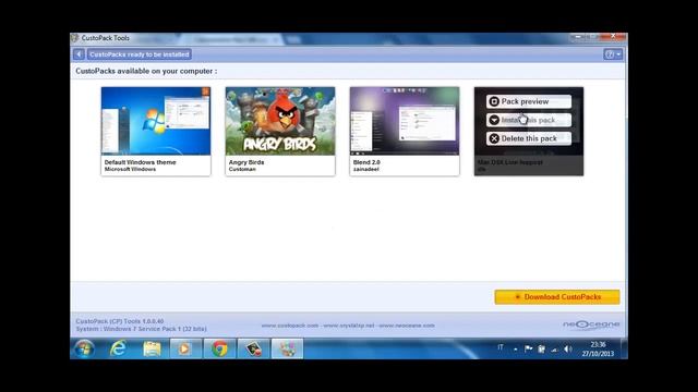 Come Scaricare e Installare Il tema Del MAC su Windows 7 смотреть онлайн