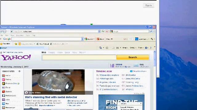 Internet Explorer 8 and Google Chrome together on Windows XP смотреть онлайн