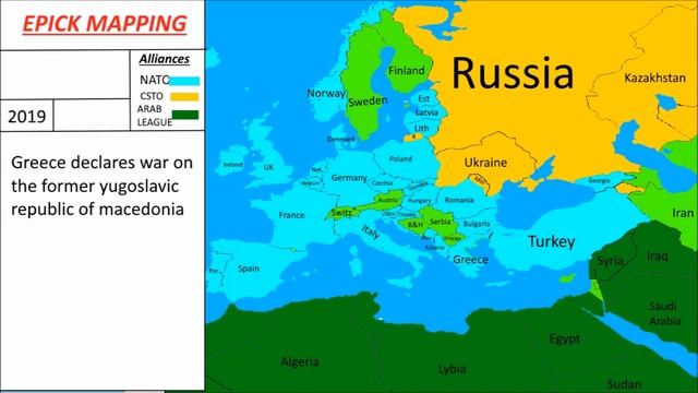Alternate Future of Europe ep2 The Maco-Greek War смотреть онлайн