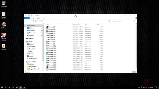 McAfee LiveSafe Prevention and Detection Test смотреть онлайн