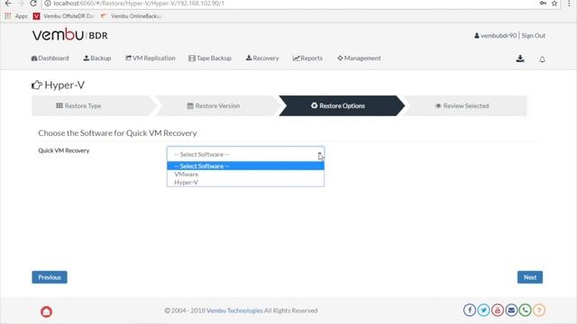 How to Configure Hyper-V Backup and Recovery using Vembu VMBackup смотреть онлайн