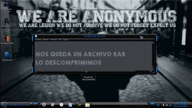 Descargar Tema Razer Red Para Windows 8 y 8.1 HD 2014 смотреть онлайн
