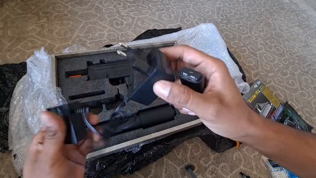 JG MP5, JG MAC10, SRC 7.65 Gas Non-bb airsoft gun unboxing смотреть онлайн