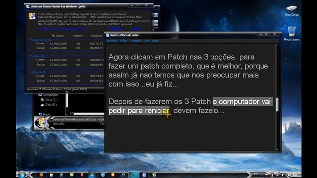 Como instalar temas no Windows 7 смотреть онлайн