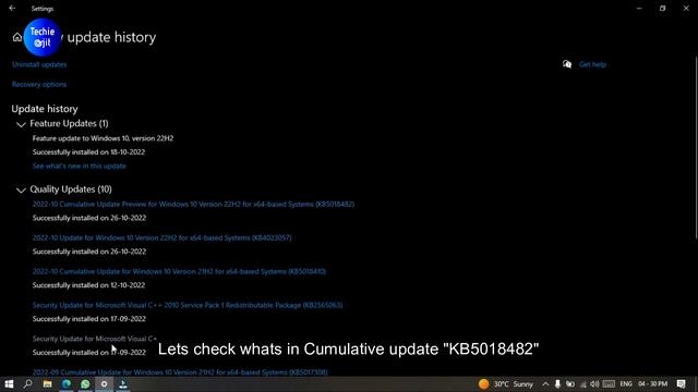 Windows 10 Cumulative update KB5018410 & Feature update KB4023057 | NEW Features ? смотреть онлайн