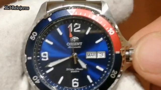 Reloj Orient Mako II Automatic 200M FAA02009D9,Orient Pepsi FAA02009D9 en Español.Grandes Relojes. смотреть онлайн