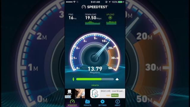 XL Prioritas 4G LTE Speed Test on iPhone 5S смотреть онлайн