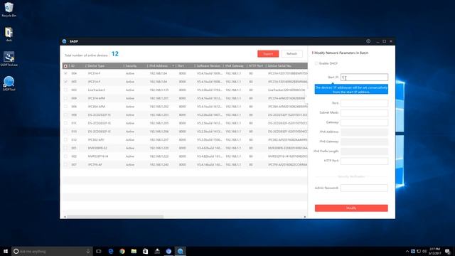 How to Batch Modify IP Address for Hinovision IPC смотреть онлайн