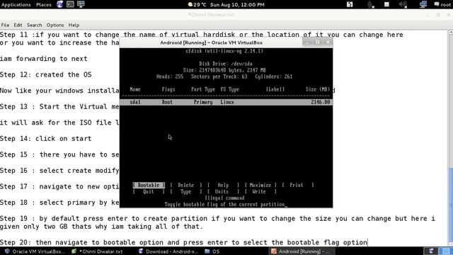 Installing Android OS in VIrtualbox смотреть онлайн