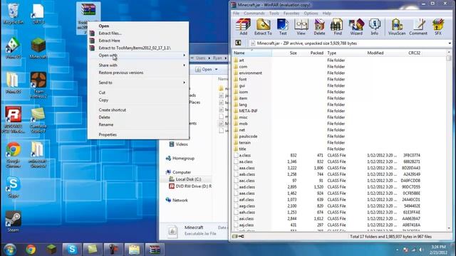 How To Install Too Many Items (TMI) For Minecraft 1.3.2 смотреть онлайн