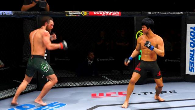 UFC 4 - Conor McGregor vs. Bruce Lee [1080p 60 FPS] смотреть онлайн