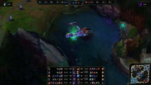 DR. MUNDO VS TEEMO - 18/4/7 KDA TOP GAMEPLAY DIAMOND IV смотреть онлайн