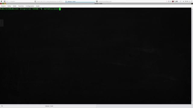 Linux -Tutorial- Scanner de Rede com Netdiscover смотреть онлайн