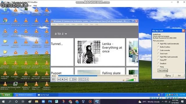 Microsoft Windows 8 Song Full Version has BSOD VM (Windows XP) смотреть онлайн
