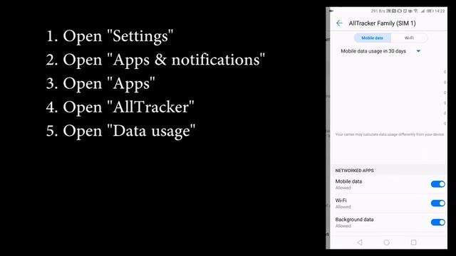 How to allow AllTracker run in Background on Huawei Mate 10 Pro смотреть онлайн