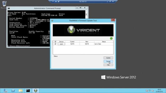 virident flashmax card on Windows 2012 Server with basic Hyper V Settings : PCIe Flash смотреть онлайн