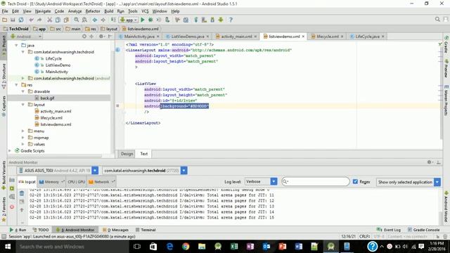 Lesson 22 (Android Studio) Set Background Image смотреть онлайн