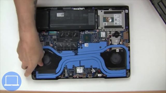 Dell G5-5590 (P82F001) CPU Cooling Fan How-To Video Tutorial смотреть онлайн