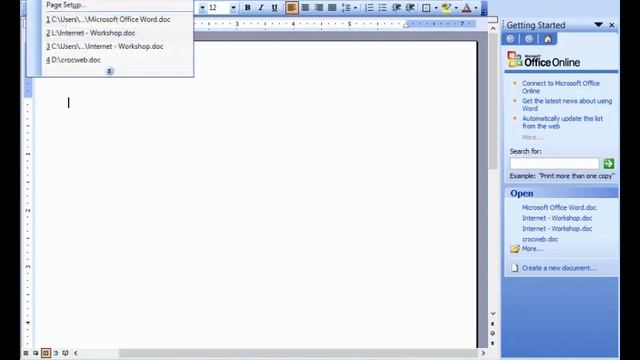 Introduction to MS Word 2003 in Hindi смотреть онлайн
