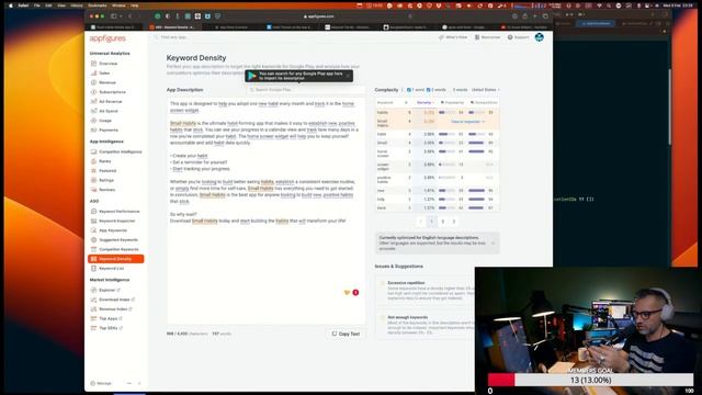 iOS App Development | ASO & bug fixes | LIVE 🔴 смотреть онлайн