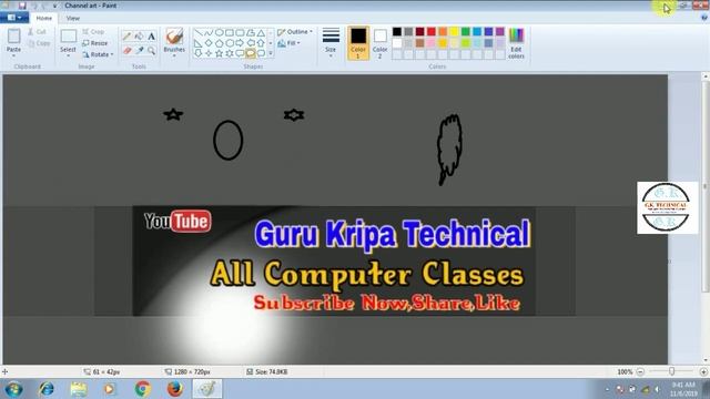 All tools and file menu in ms paint, Part 2 смотреть онлайн