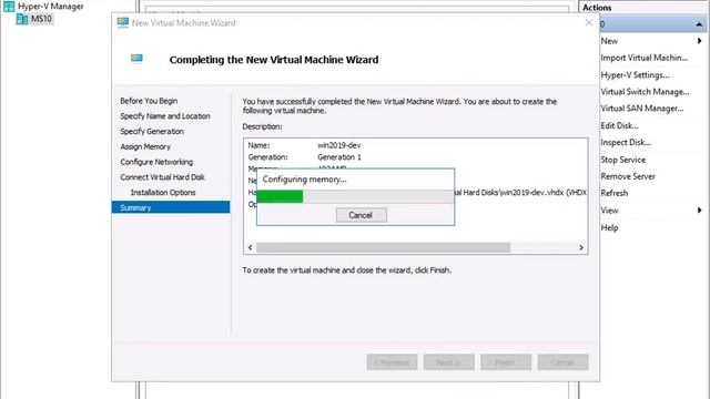 Server+ SK0-005 Assisted Lab 04 Deploying a Hyper-V VM смотреть онлайн