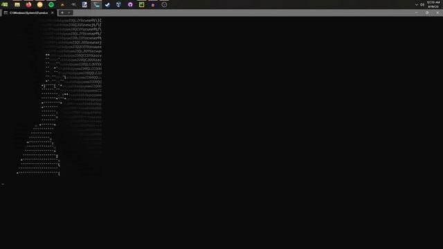 Bad Apple but Ascii with Python смотреть онлайн
