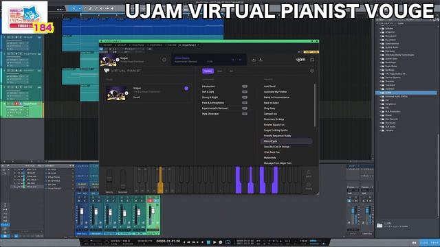田辺恵二の音楽をいっぱいいじっちゃうぞVIDEOS Vol 184"UJAM VIRTUAL PIANIST VOUGE" смотреть онлайн