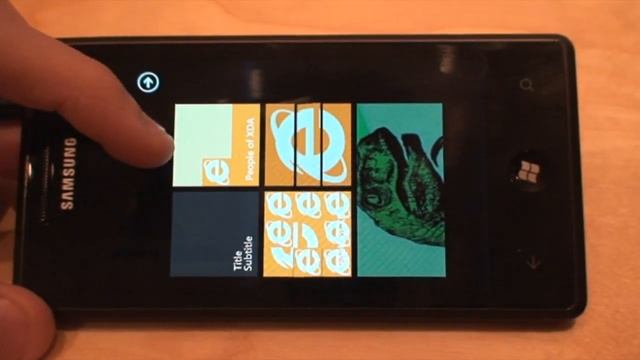 [XDA] Windows Phone 7 - Tile system hack смотреть онлайн