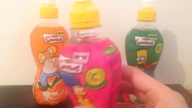 The Simpsons 3 Fruit Flavoured Soft Drinks | TASTE REVIEW смотреть онлайн