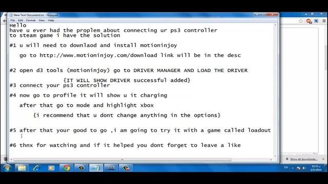 How to connect ps3 controller to pc (steam game) смотреть онлайн