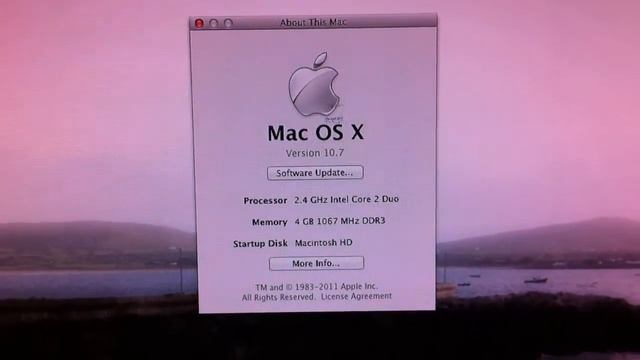 Mac OSX 10.7 Lion Glitch смотреть онлайн