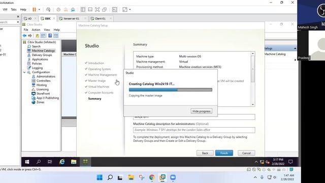 Creating & configure Machine Catalogs, Delivery Groups, Storefront Server| Citrix CVADs 7. смотреть онлайн