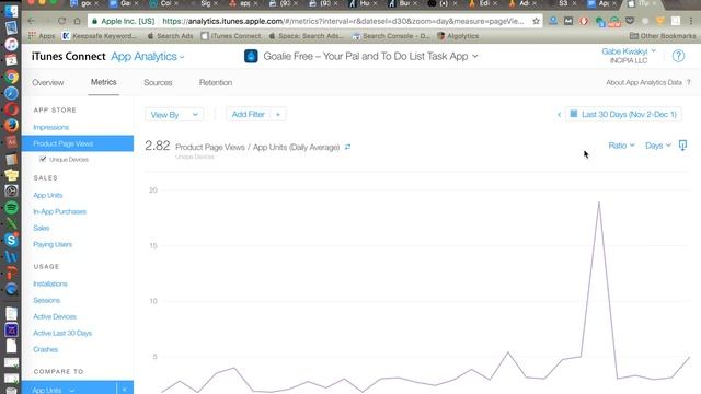 ASO: pre-post iTunes connect app analytics analysis смотреть онлайн