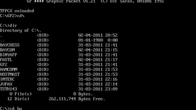 Ham Radio - Old Ms-Dos Software смотреть онлайн