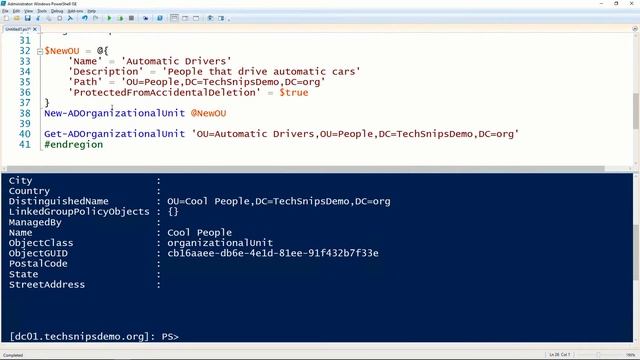 How To Create An Organizational Unit (OU) In Active Directory With PowerShell смотреть онлайн