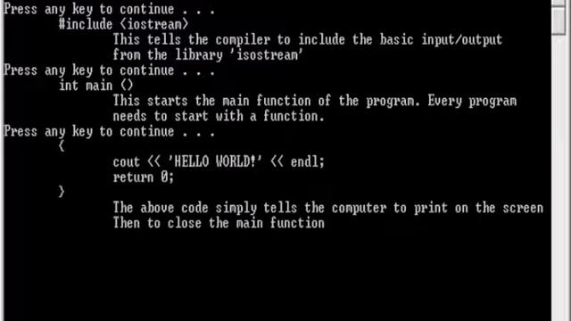DevC++ Tutorial - Hello World смотреть онлайн