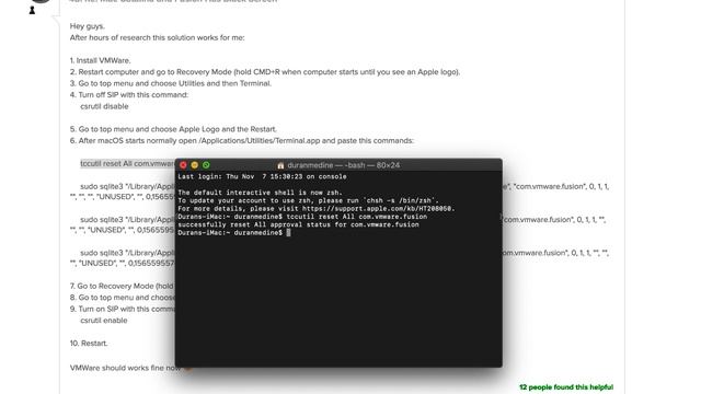 VMware Fusion Fix For Virtual Machine With Blank Screen Problem In macOS Catalina смотреть онлайн