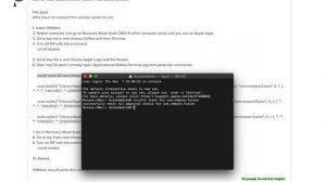 VMware Fusion Fix For Virtual Machine With Blank Screen Problem In macOS Catalina