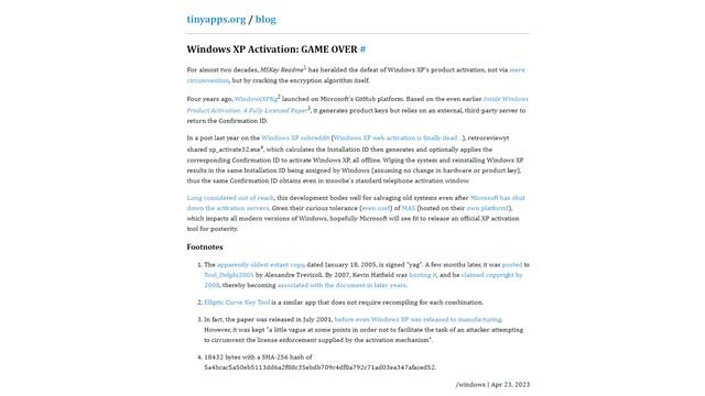 Windows XP Activation Algorithm Defeated with Offline Tool смотреть онлайн