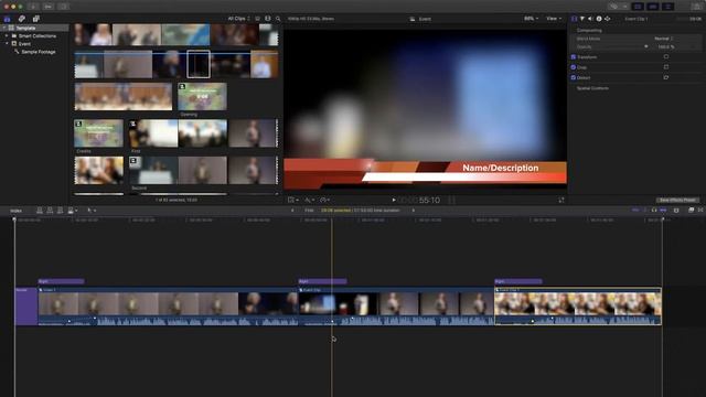 Final Cut Pro Help Live | Building a Template Project смотреть онлайн