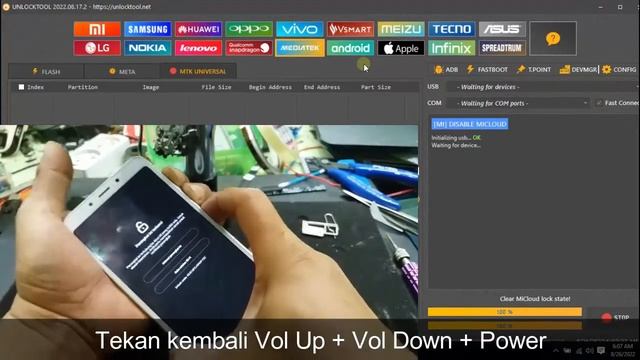 Xiaomi Redmi 6A MIcloud terkunci atau lupa Akun Mi Done via Unlock Tool смотреть онлайн