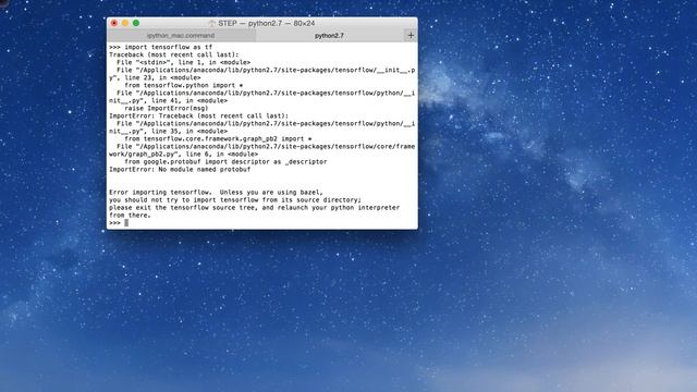 How to install tensorflow on Mac смотреть онлайн