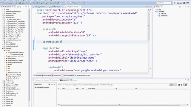 Programmering Android Google Maps API v2 del 2 смотреть онлайн